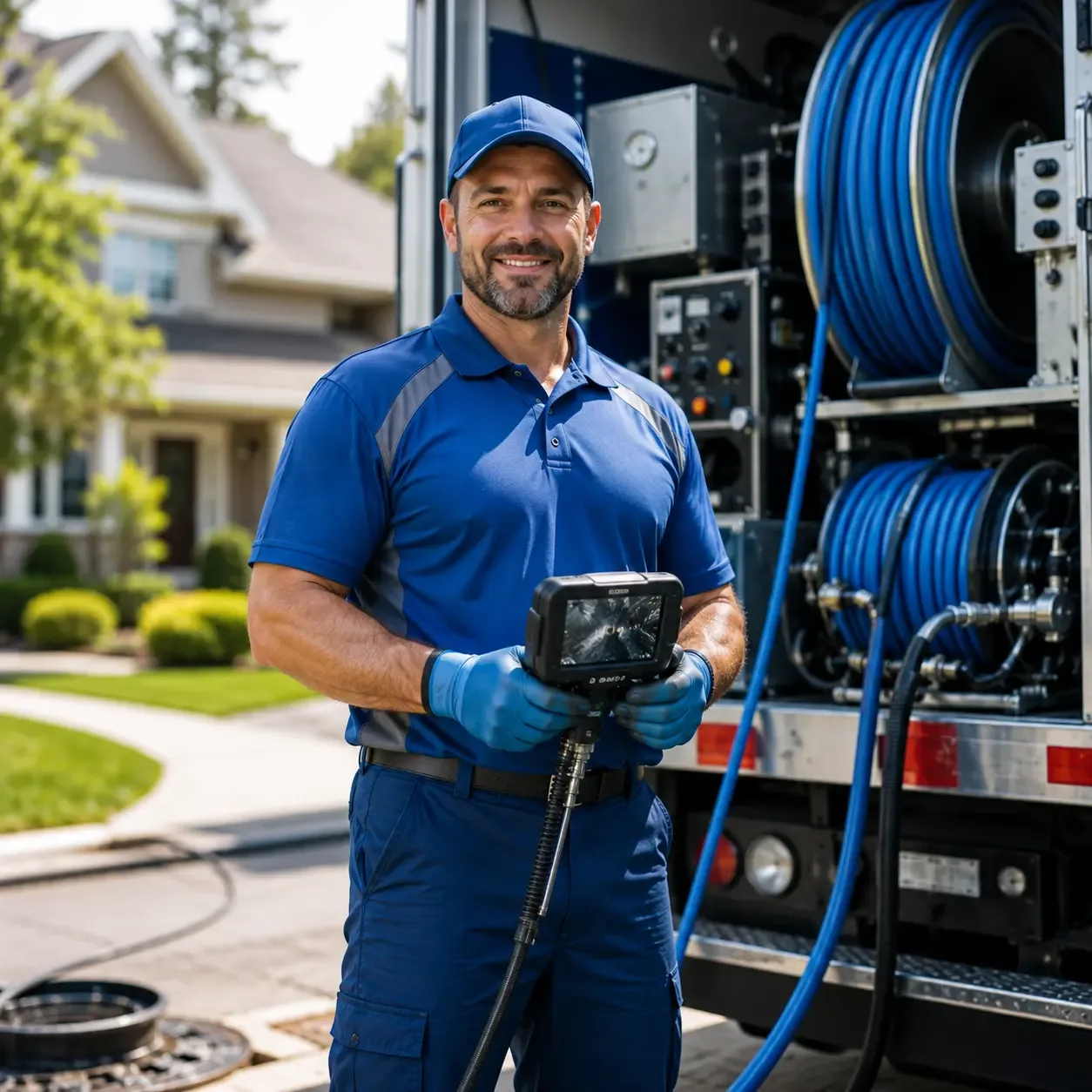 Local outdoor drain cleaning specialists in Summit Hill, PA
